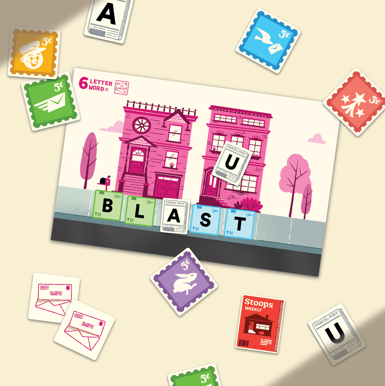 Alphabet Stoop - A Family-Friendly Word-Building Game