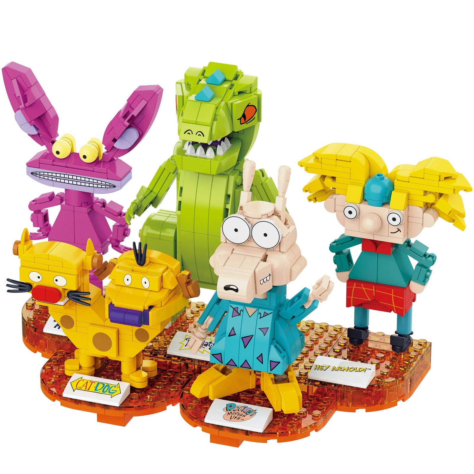 Nickelodeon 90s Icons Brick Building Set