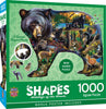 Wildlife of the Woods 1000 Piece Shaped Puzzle