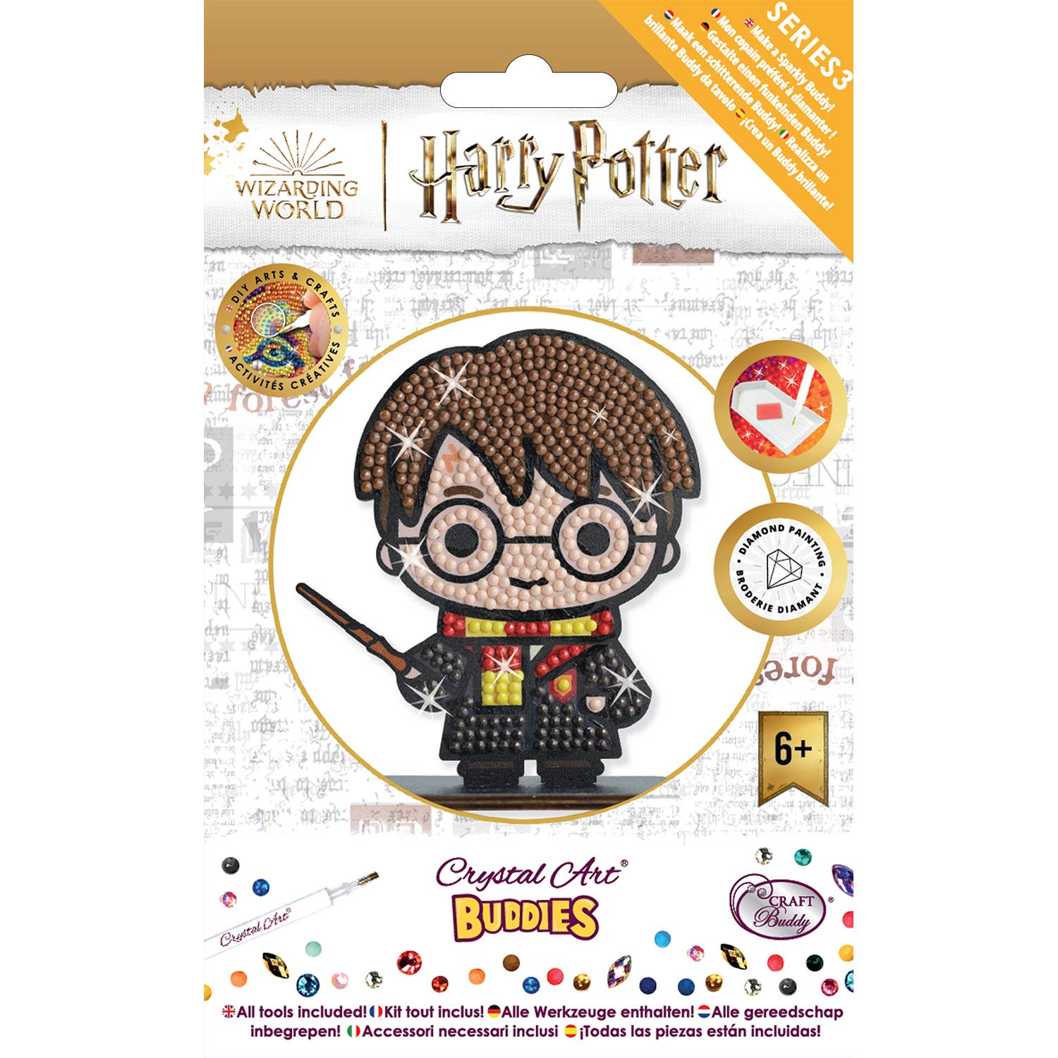 Crystal Art Figurines - Harry