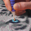 Silver Tiger Diamond Painting Kit