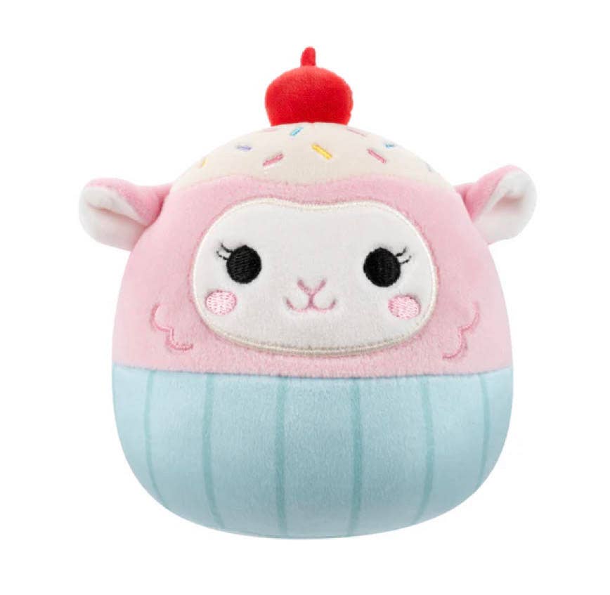 Squishmallow Easter Plush Toy 12" Lala the Cupcake Lamb