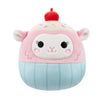 Squishmallow Easter Plush Toy 5" Lala the Cupcake Lamb