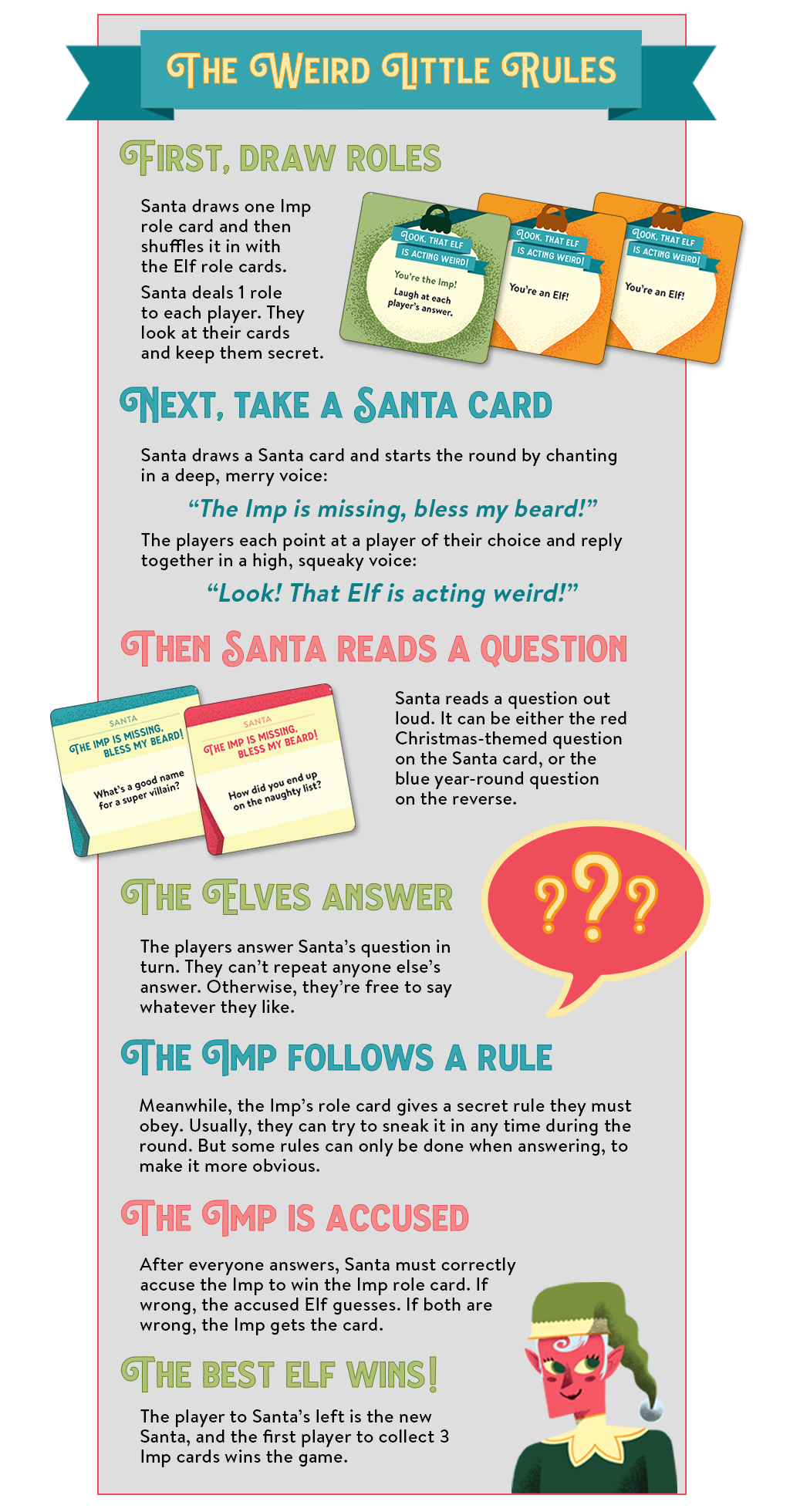 Weird Little Elf - A Humorous Holiday Party Game