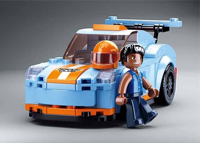 Small Car Building Block set - B0633A - 148 Pcs