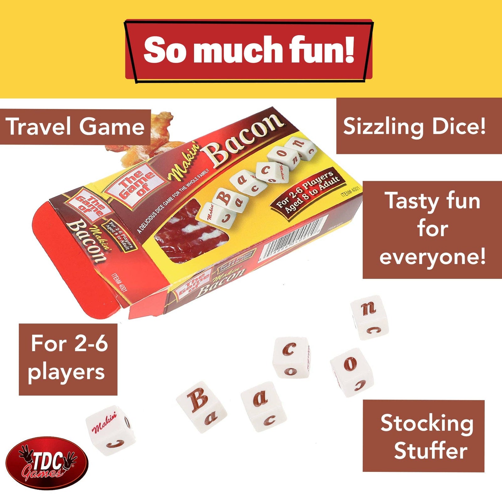 Makin Bacon Dice Game