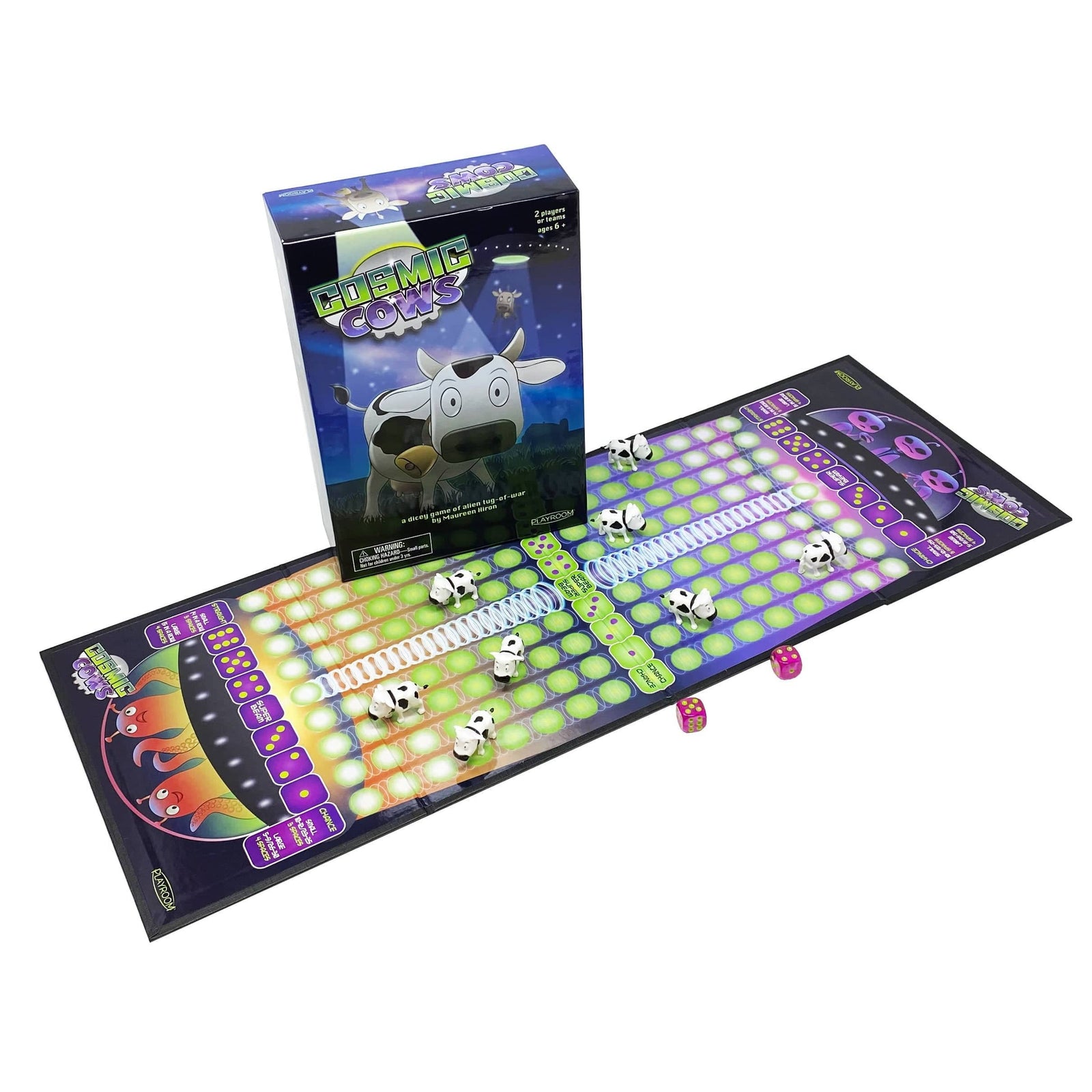 Cosmic Cows Strategy Game Night Family Party Board Game