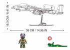 Sluban A-10 Warthog Fighter Jet Building block set - B1362