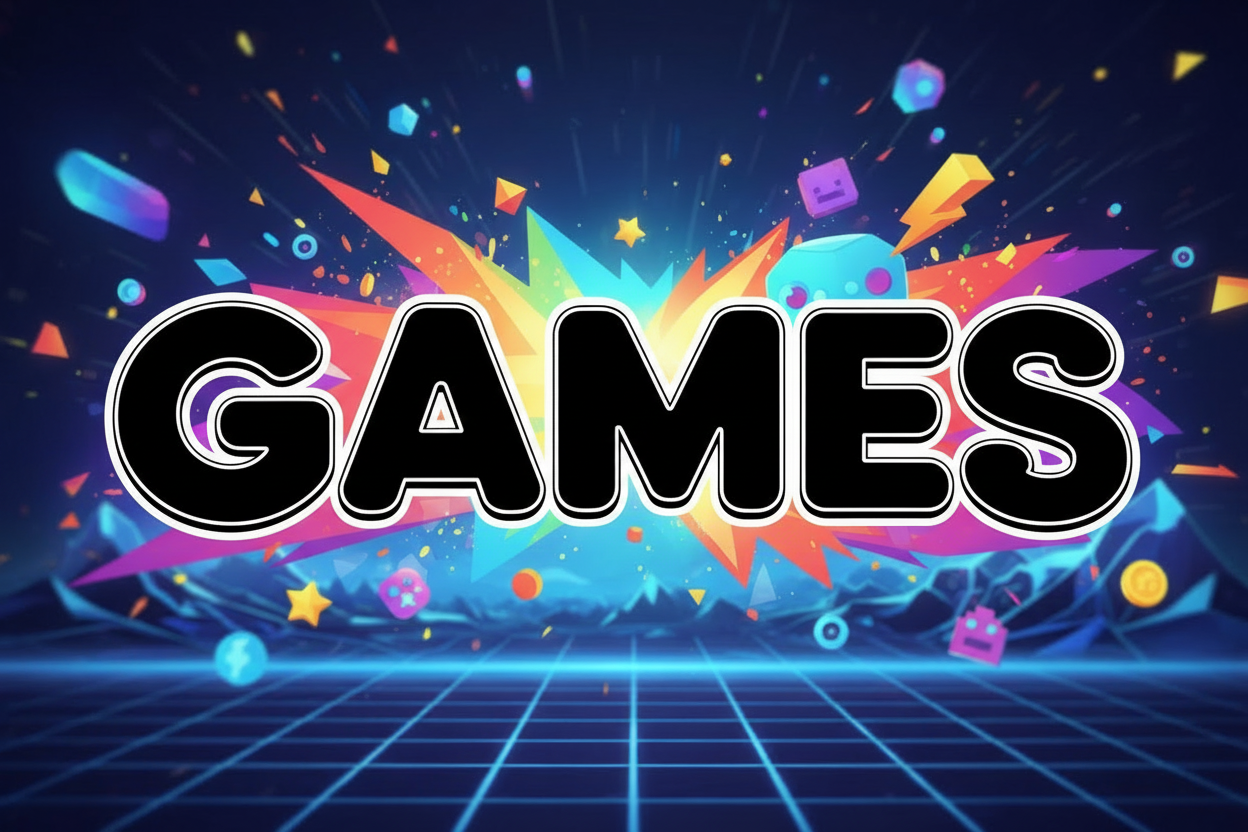 Words that says Games